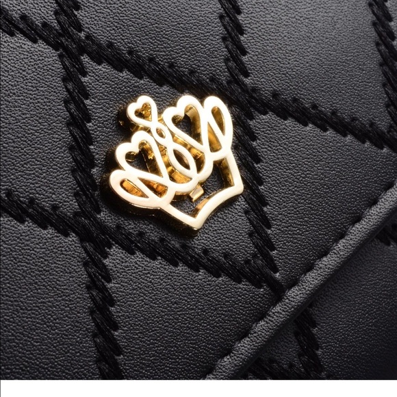 Cute black wallet clutch - Picture 5 of 5